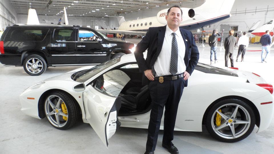 ESS agent providing private aviation security